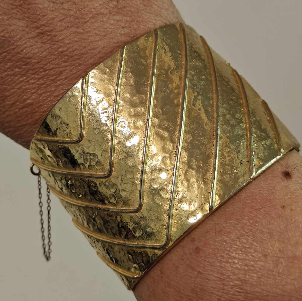 Vintage Signed Cadoro Cleopatra Bracelet